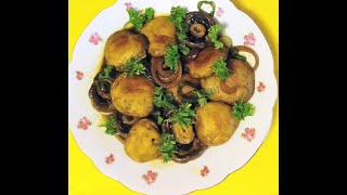 Gebratene Champignons in 3 minuten / Tasty  Fried Mushrooms