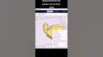 Unir modelos en varias partes con Ultimaker Cura 5.0 #impresion3d #print3d #printing3d #tutorial
