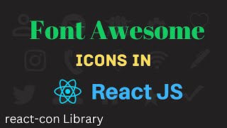 How to Use React Icons and Install React Icons in React JS