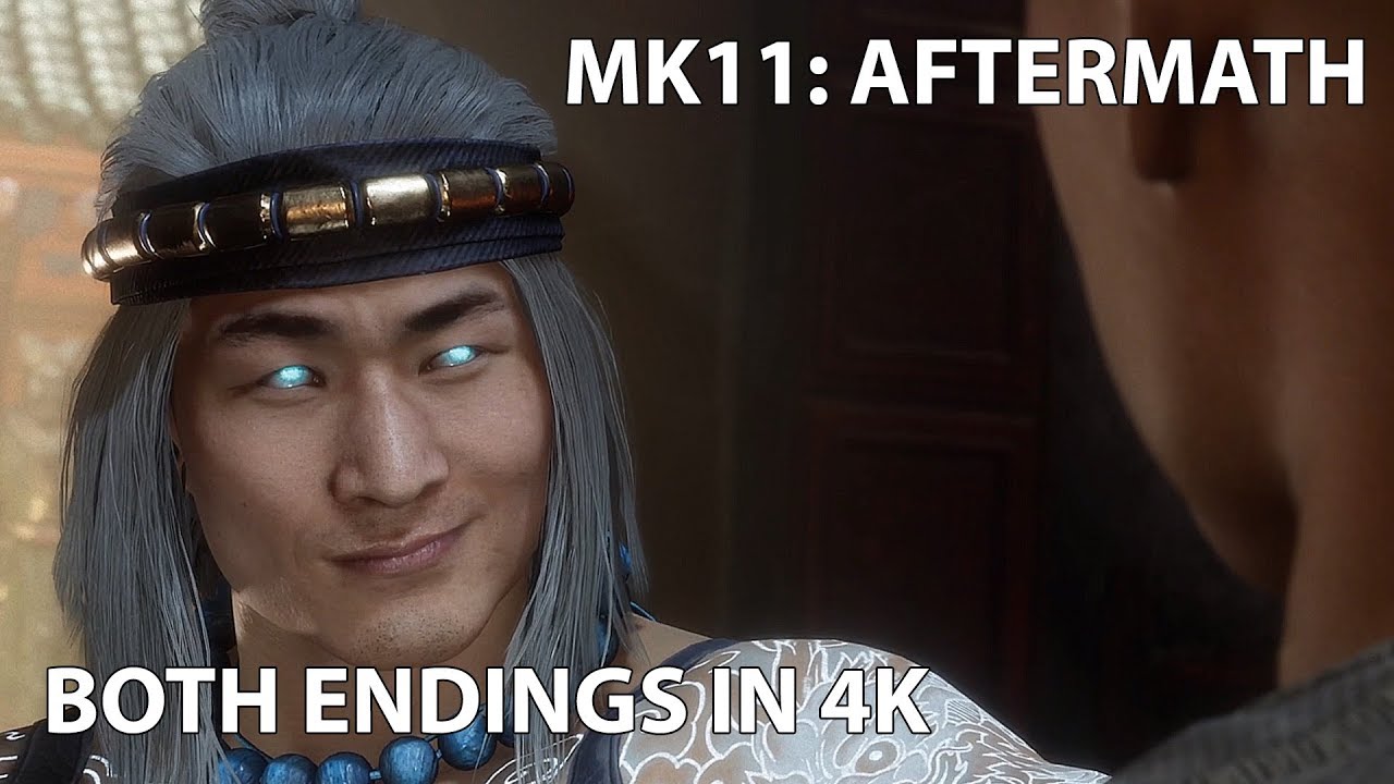 The GOOD and The BAD Ending - MK11: Aftermath in 4K | Both Endings | HUGE SPOILERS!!!