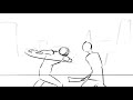 Weekly animation 2. Sword fight animation test