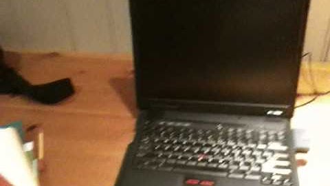 Sad Day For The IBM Thinkpad A21e