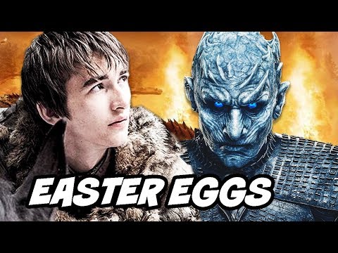 Game Of Thrones Season 8 - Night King End Game Easter Eggs Breakdown