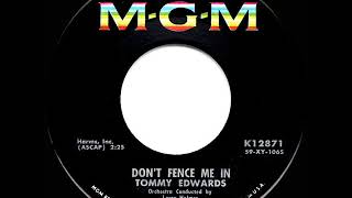 Watch Tommy Edwards Dont Fence Me In video