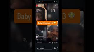 Baby floxks 🧹vs fatboy 🐝on live gets cali #drill #nycta #bronxdrill #harlem #nydrill #drill ￼