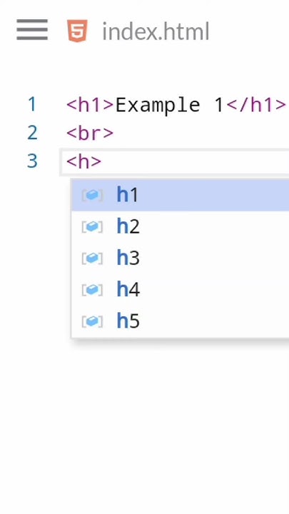 Leave Space between two items using One Line HTML Code | HTML Basics ...