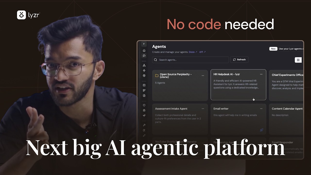 Lyzr Studio Walkthrough | Build AI Agents Without Writing Code