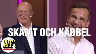 Bästa skämten och största käbblet från Aftonbladets partiledardebatt