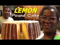 Lemon pound cake  brings back childhood memories of my mom baking  poundcakequeen