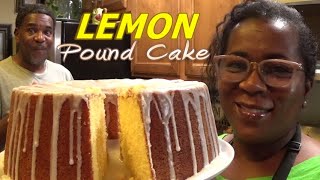 Lemon Pound Cake | Brings Back Childhood Memories Of My Mom Baking | #PoundCakeQueen