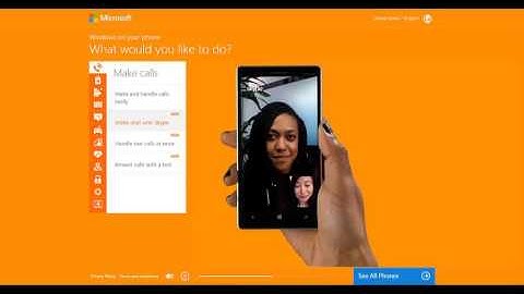 windows phone 8.1| video chat with skype