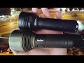 Xiaomi NexTool XHP50.2  Vs Convoy M26C SST40 Flashlight - Outdoor Test