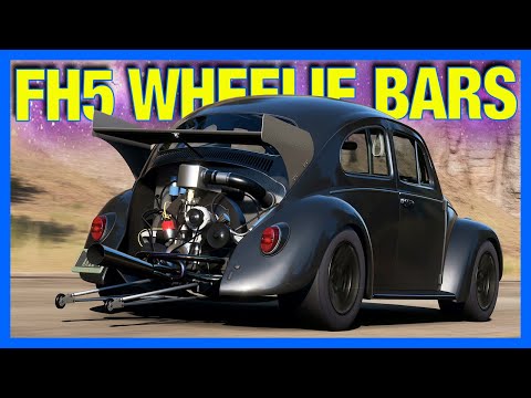 Forza Horizon 5 : Wheelie Bars & Forza Edition Cars!! (FH5 VW Beetle FE)