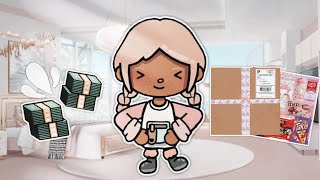 Matilda Starts A Business At School! *she becomes rich* 💸 | *with voice* | Toca Boca Life Roleplay