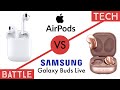 Apple AirPods VS Samsung Galaxy Buds Live