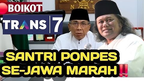 #BoikotTRANS7‼️. ini prinsip Suku Jawa ttg pernyataan sikapnya ‼️Oleh:Gus Muwafiq Terbaru 2025