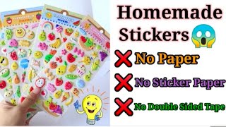 How to make homemade stickers ideas | diy stickers making idea | creative Trapti