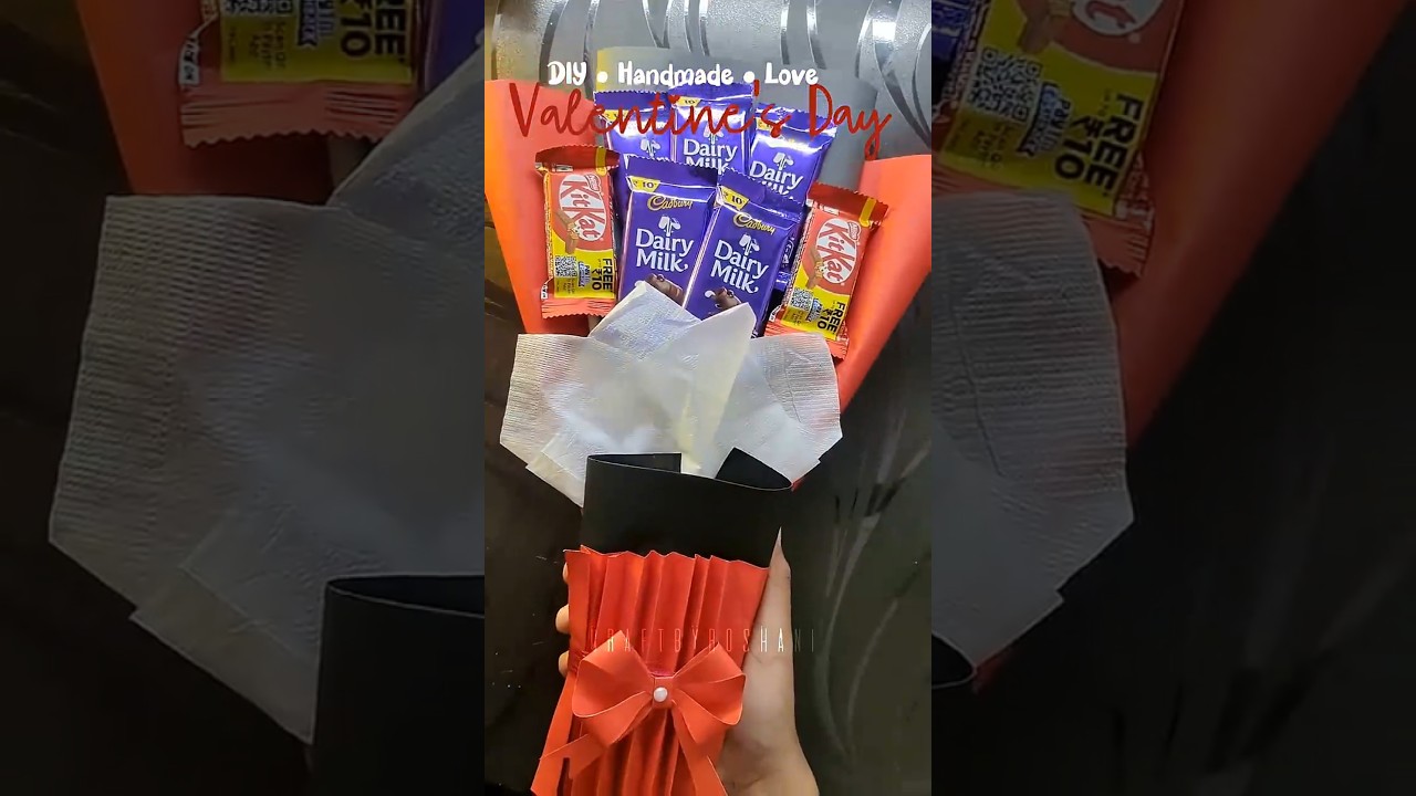 Valentine Week - Day 3 (Chocolate Day) Craft 🍫 