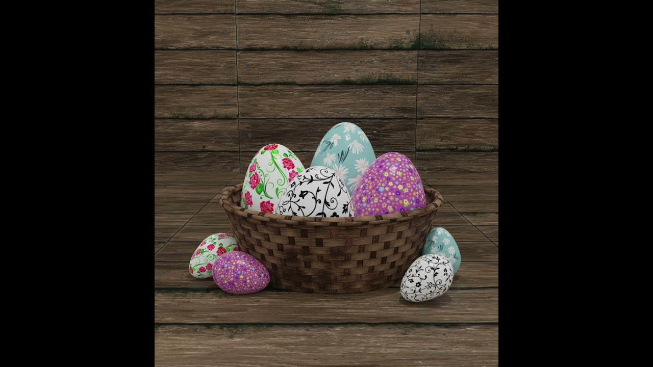Easter Egg Basket