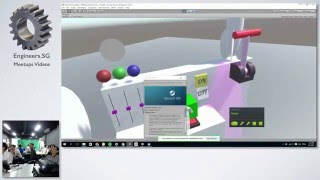 Developing HTC vive apps with NewtonVR and Focal Point VR - Singapore Virtual Reality Meetup