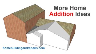 Home Addition Roof Design Ideas For A Double Gable Roof - Architecture
