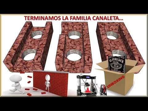 LADRILLO ECOLOGICO // LADRIBLOCKS CANALETAS // ANET A8