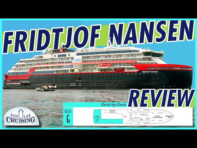 Travel vlog - Take an Icelandic EXPEDITION Cruise 🇮🇸 Hurtigruten Fridtjof Nansen Review & Deck-By-Deck Tour 2023