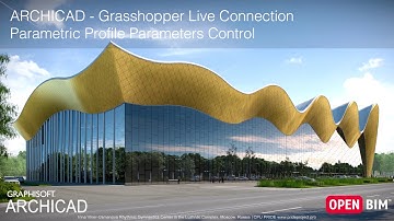 ARCHICAD 23 - ARCHICAD-Grasshopper Canlı Bağlantısı Parametrik Profil Parametreleri Kontrolü