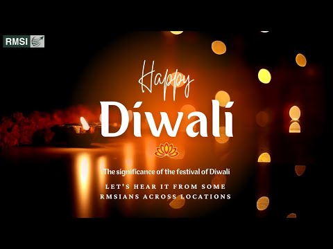 RMSI Celebrates Diwali 2022 - video from RMSI