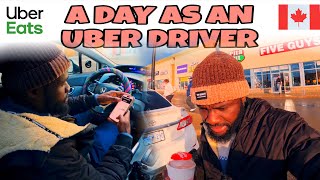 A Day In The Life as an Uber Eats driver in Canada  #ubereats 