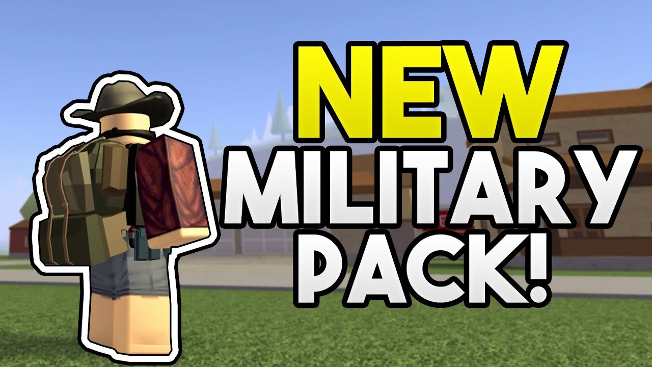 New Military Pack Apocalypse Rising 2 Youtube - roblox military backpack