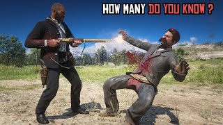 20 Rare Finishes No One Taught You Before | Red Dead Redemption 2