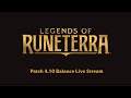 Patch 4.10 Live Balance Stream
