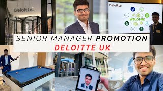 Promoted To Senior Manager At Deloitte Uk Prem Kumar Aca 