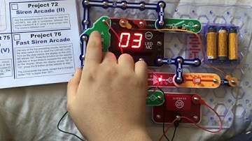 Snap Circuits Skill Builder Gamify Siren Arcade 1 2 3 4 5 fast arcade