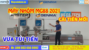 Máy cắt nhôm 2 đầu 08 (MG88) | Cải tiến mới nhất 2021