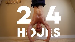 I tried Learning to Handstand in 24 Hours