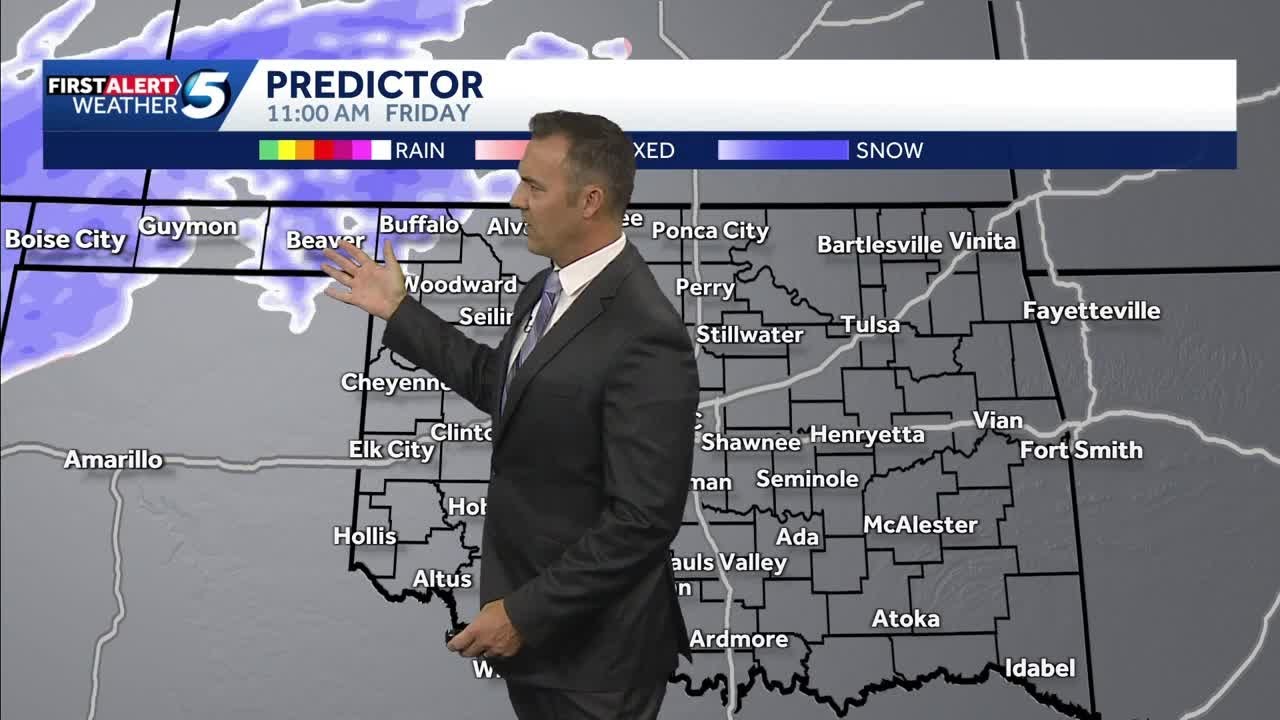 TIMELINE: Snow possible for some Friday; frigid wind chills coming to ...