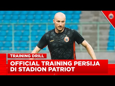 Official Training Persija Jakarta Jelang Hadapi Persis Solo | Training Drill
