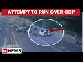 Shocking Video: Delhi traffic cop dragged on car's bonnet