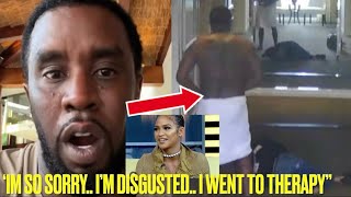 Diddy APOLOGIZES For HITTING CASSIE In 2016 Hotel Video & Takes RESPONSIBILITY For His Actions