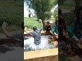 Children Taking Bath In Tube Well Children Taking Bath In Tube Well
