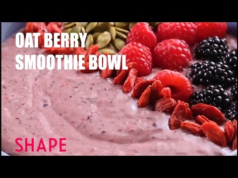 Oat Berry Smoothie Bowl