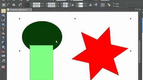 Grouping Objects in Xara Designer Titles