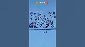 Beautiful Bird Art from Tagore