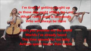 Clean Bandit - show me love lyrics