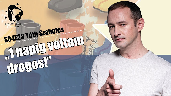 Saras tócsákban ugrálni - Tóth Szabolcs