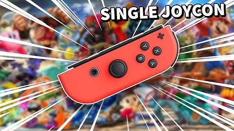 CAN I WIN A SMASH TOURNAMENT WITH A SINGLE JOYCON?