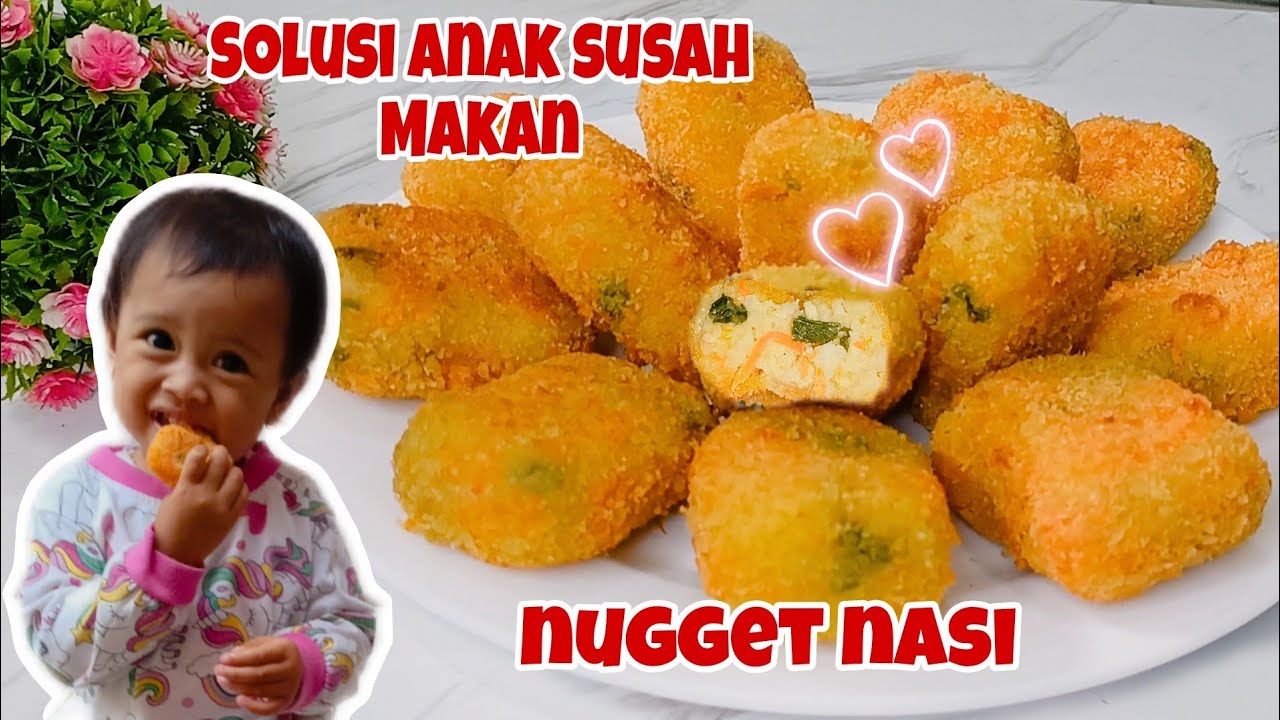 MPASI Untuk Anak 1 Tahun+ || Solusi Anak Susah Makan || Resep Nugget Nasi Ayam MPASI Untuk Anak 1 Tahun+ || Solusi Anak Susah Makan || Resep Nugget Nasi Ayam