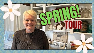 SPRING Primitive Apartment Tour/farmhouse